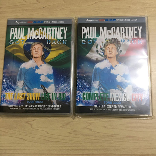 PAUL McCARTNEY / GOT BACK TOUR 2023 RIO & MEXICO CITY SET (5CD+2BDR)