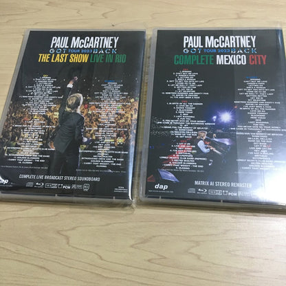 PAUL McCARTNEY / GOT BACK TOUR 2023 RIO & MEXICO CITY SET (5CD+2BDR)