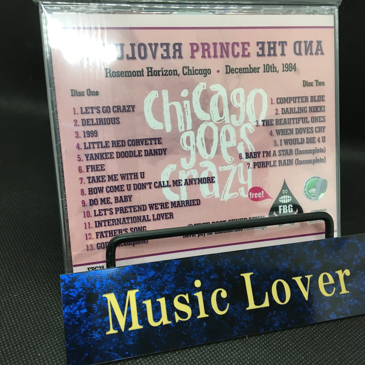 Prince / Chicago Goes Crazy (2CDR)