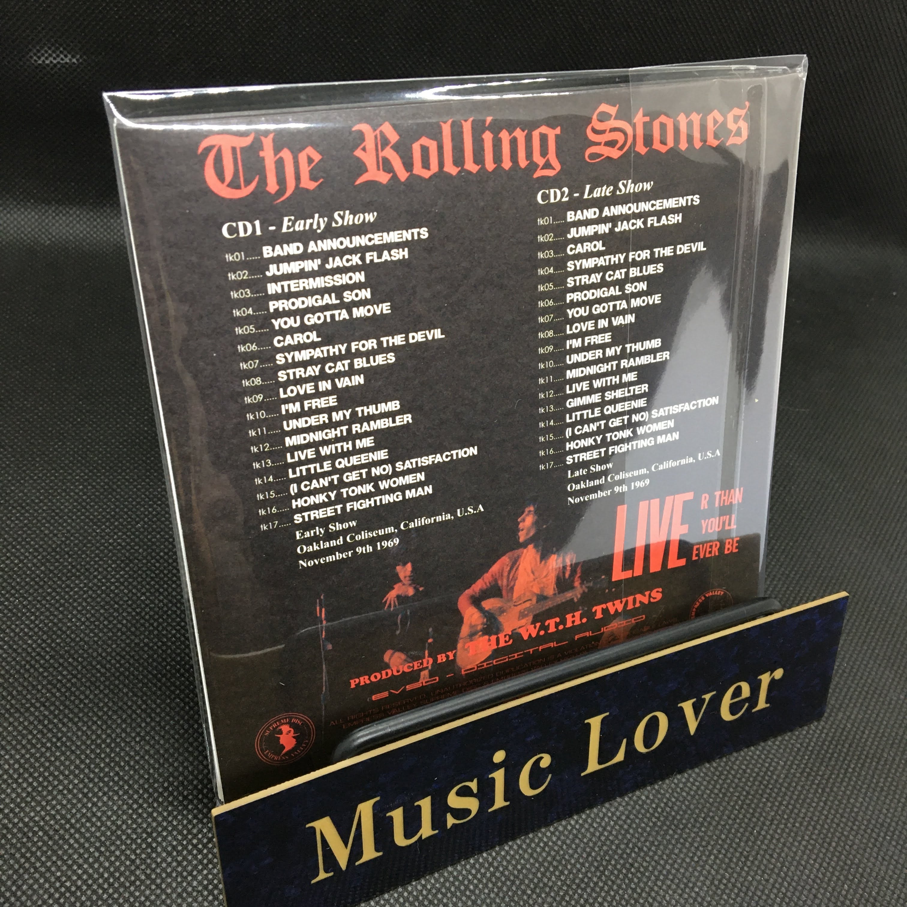 THE ROLLING STONES / LIVER THAN YOU'LL EVER BE captain acid