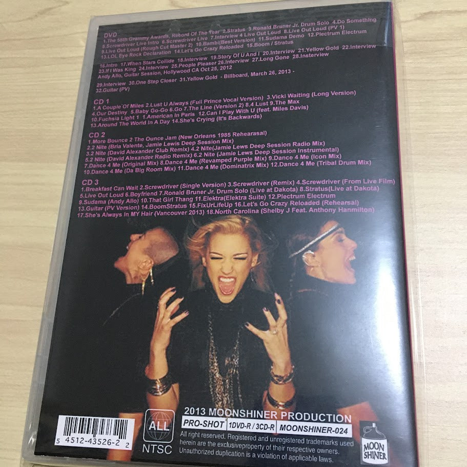 Prince / Plectrum Electrum PRO-SHOT (1DVDR+3CDR)