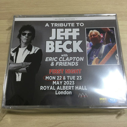 ERIC CLAPTON & FRIENDS / A TRIBUTE TO JEFF BECK 2023 FIRST NIGHT (3CDR+1BDR)