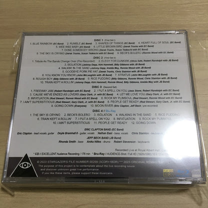 ERIC CLAPTON & FRIENDS / A TRIBUTE TO JEFF BECK 2023 FIRST NIGHT (3CDR+1BDR)