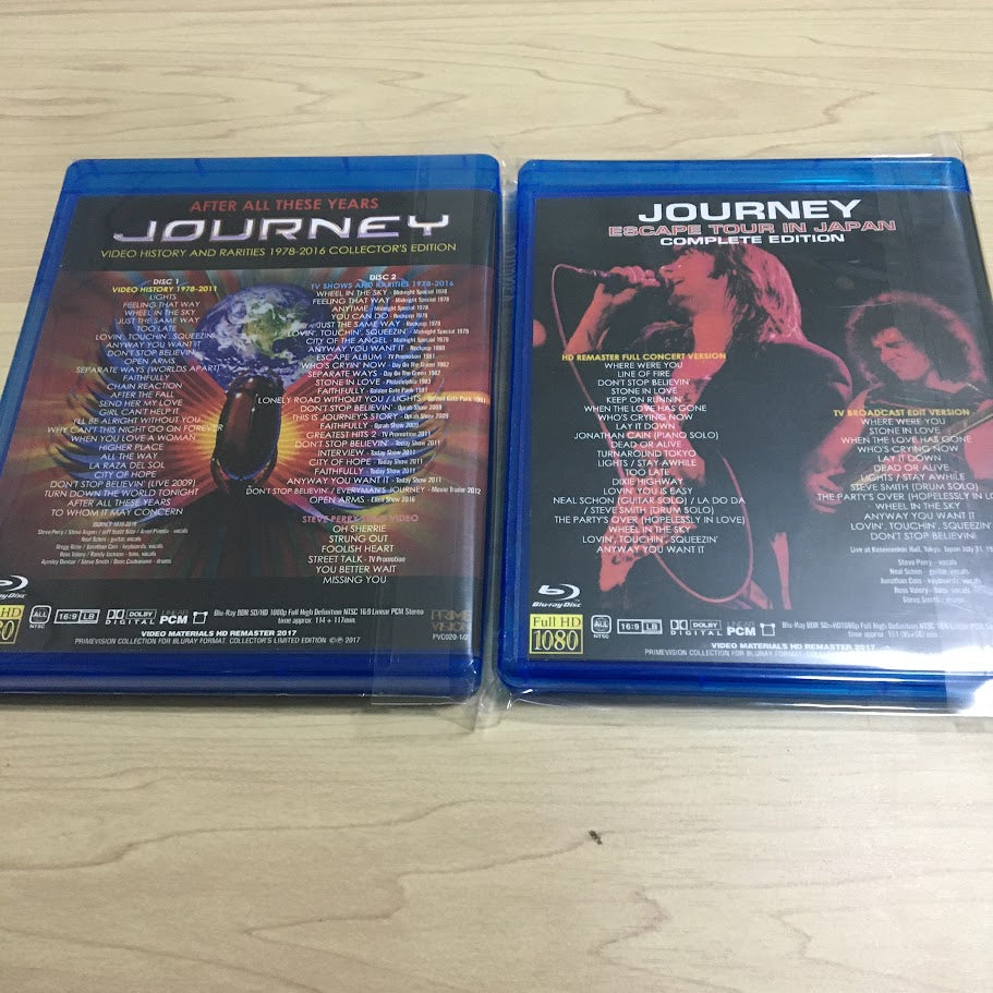 Journey / Japan After All These Years & Escape Tour in Japan 1981 Blu-ray 2 Set 3BDR