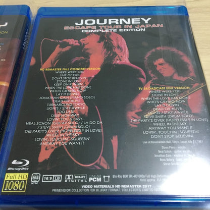 Journey / Japan After All These Years & Escape Tour in Japan 1981 Blu-ray 2 Set 3BDR