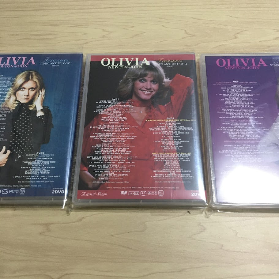 Olivia Newton-John / TREASURES : VIDEO ANTHOLOGY VOL.1-3 Set (6DVD)