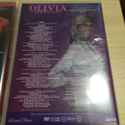 Olivia Newton-John / TREASURES : VIDEO ANTHOLOGY VOL.1-3 Set (6DVD)
