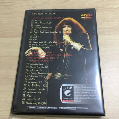 KATE BUSH / IN CONCERT 1979 (1DVDR)