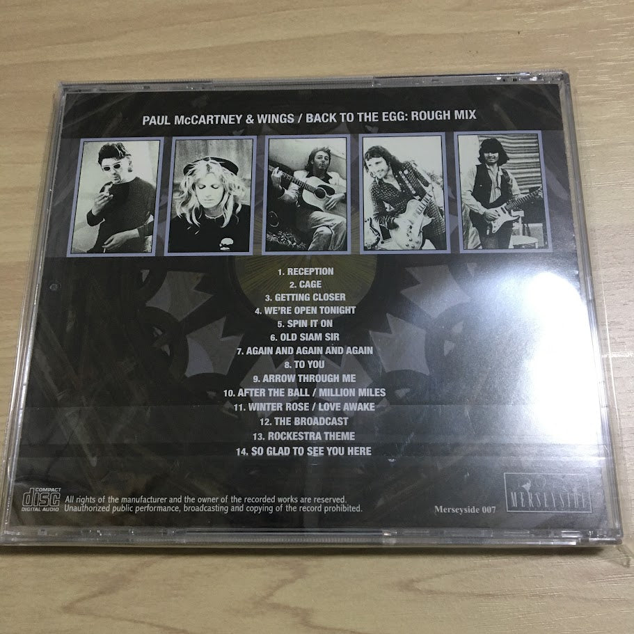 PAUL McCARTNEY & WINGS / BACK TO THE EGG ROUGH MIX (1CD)