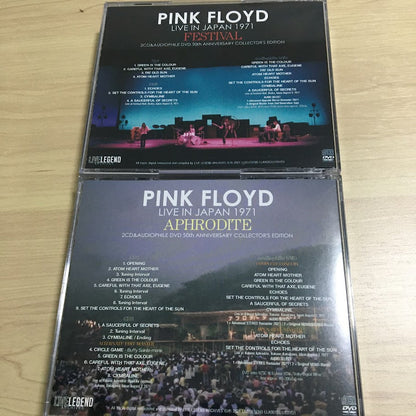 PINK FLOYD / LIVE IN JAPAN 1971 APHRODITE + FESTIVAL 50th ANNIVERSARY COLLECTOR'S EDITION (4CD+2DVD)