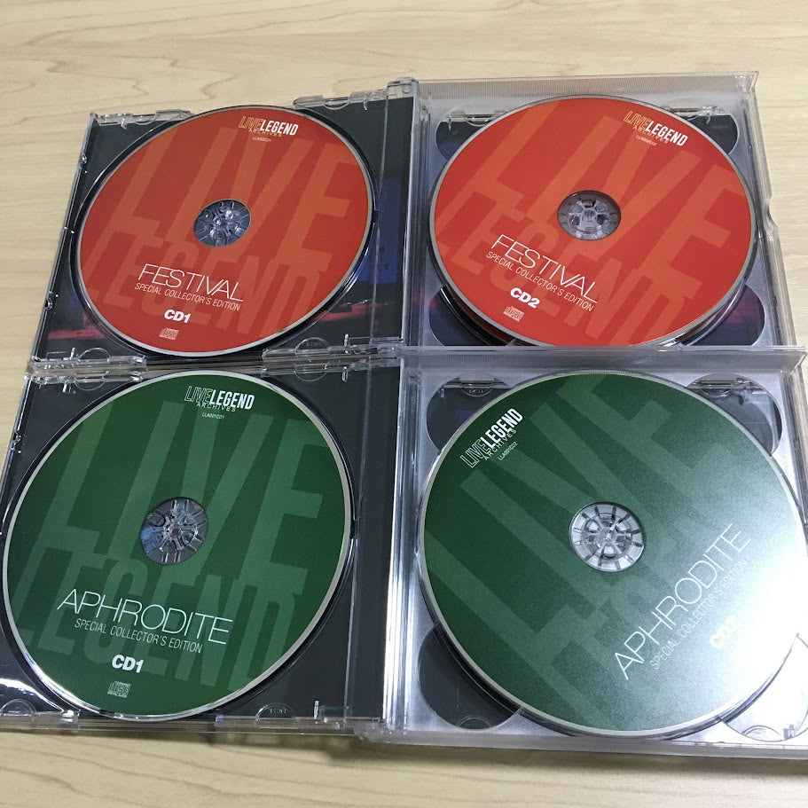 PINK FLOYD / LIVE IN JAPAN 1971 APHRODITE + FESTIVAL 50th ANNIVERSARY COLLECTOR'S EDITION (4CD+2DVD)
