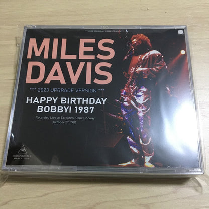 MILES DAVIS / 2023 UPGRADE VERSION HAPPY BIRTHDAY BOBBY! 1987 (3CDR)