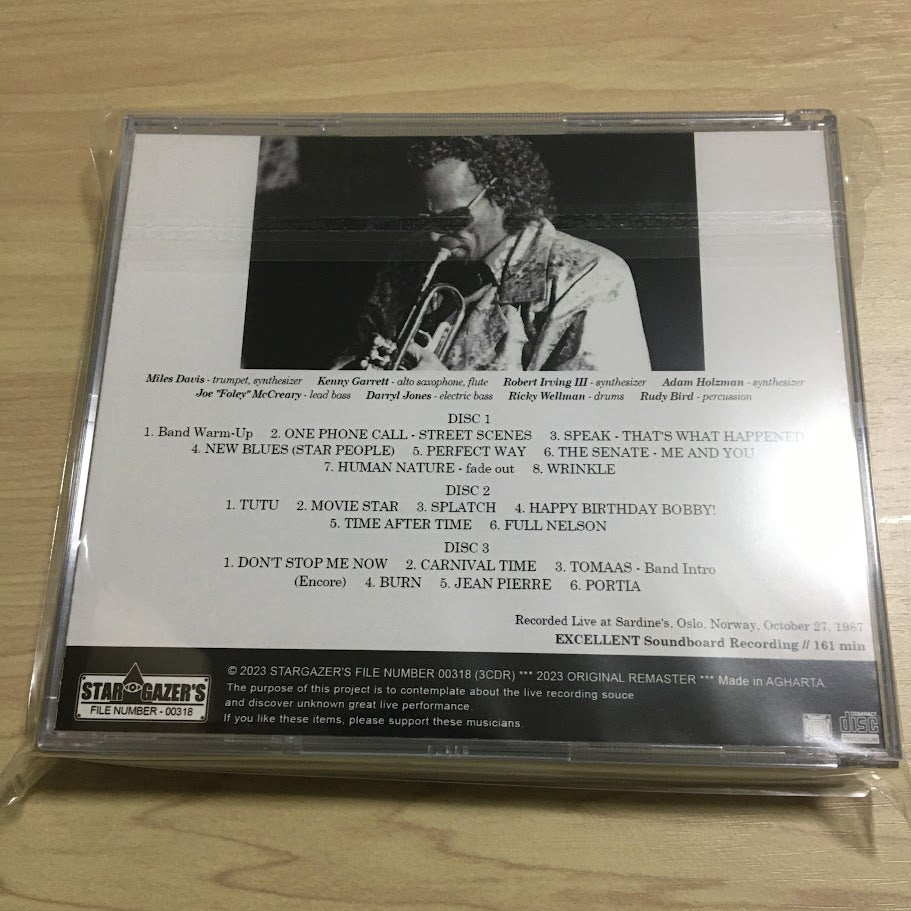 MILES DAVIS / 2023 UPGRADE VERSION HAPPY BIRTHDAY BOBBY! 1987 (3CDR)