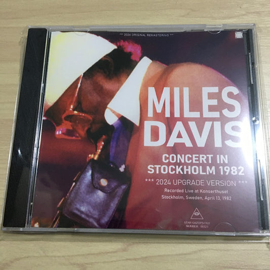 MILES DAVIS / CONCERT IN STOCKHOLM 1982 2024 UPGRADE VERSION (1CDR)