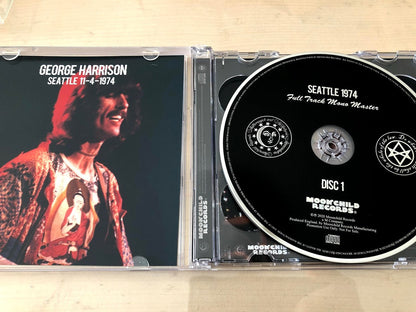 George Harrison Rarities Seattle 1974 CD 5 Discs Case Set Moonchild Music