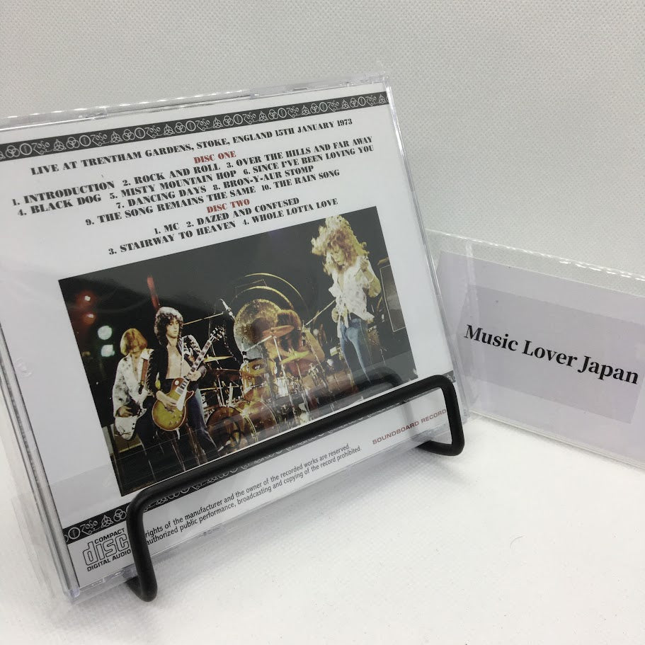 LED ZEPPELIN / LIVE IN STOKE 1973 SOUNDBOARD (2CD)
