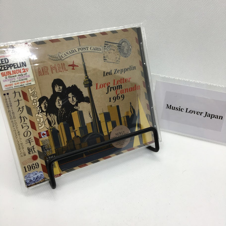 LED ZEPPELIN / LOVE LETTER FROM CANADA 1969 (2CD)