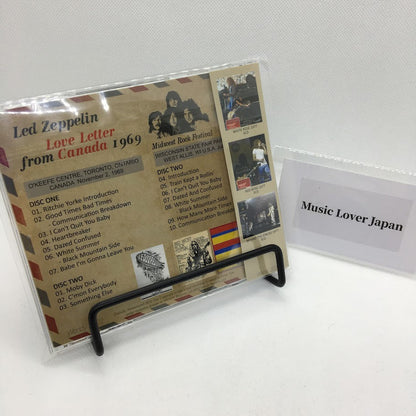 LED ZEPPELIN / LOVE LETTER FROM CANADA 1969 (2CD)