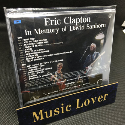 ERIC CLAPTON / IN MEMORY OF DAVID SANBORN RIVER OF TEARS (2CD)