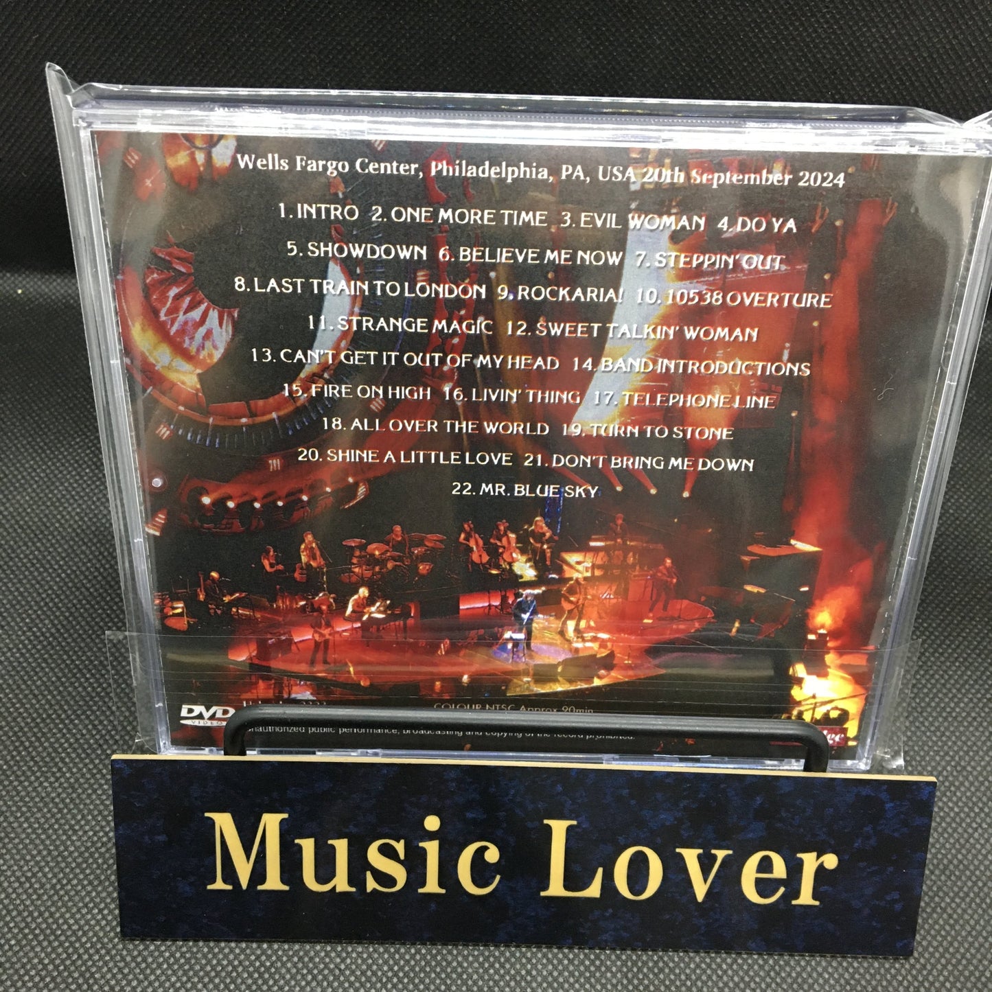 JEFF LYNNE'S ELO / PHILADELPHIA 2024 THE VIDEO (1DVDR)