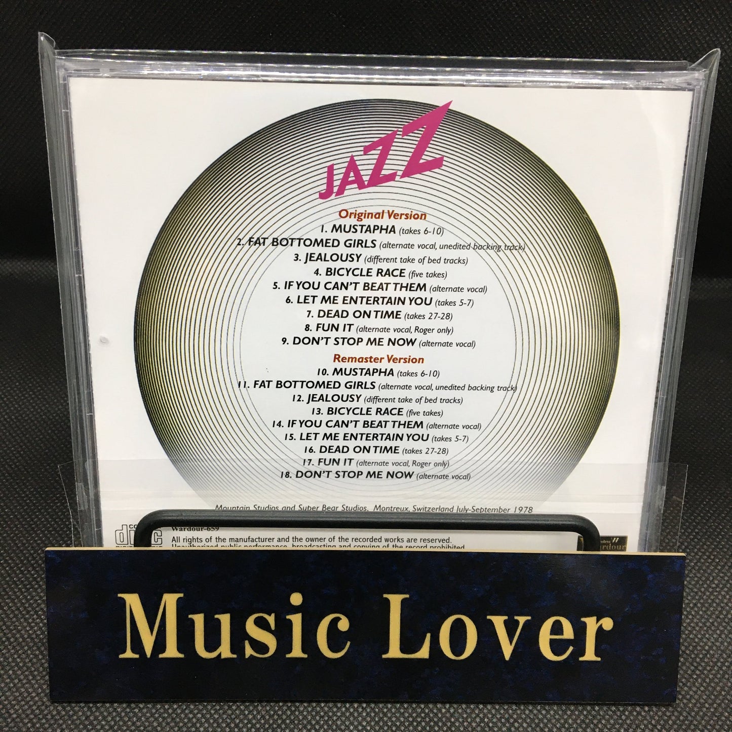 QUEEN / JAZZ SESSIONS 1978 (1CD)