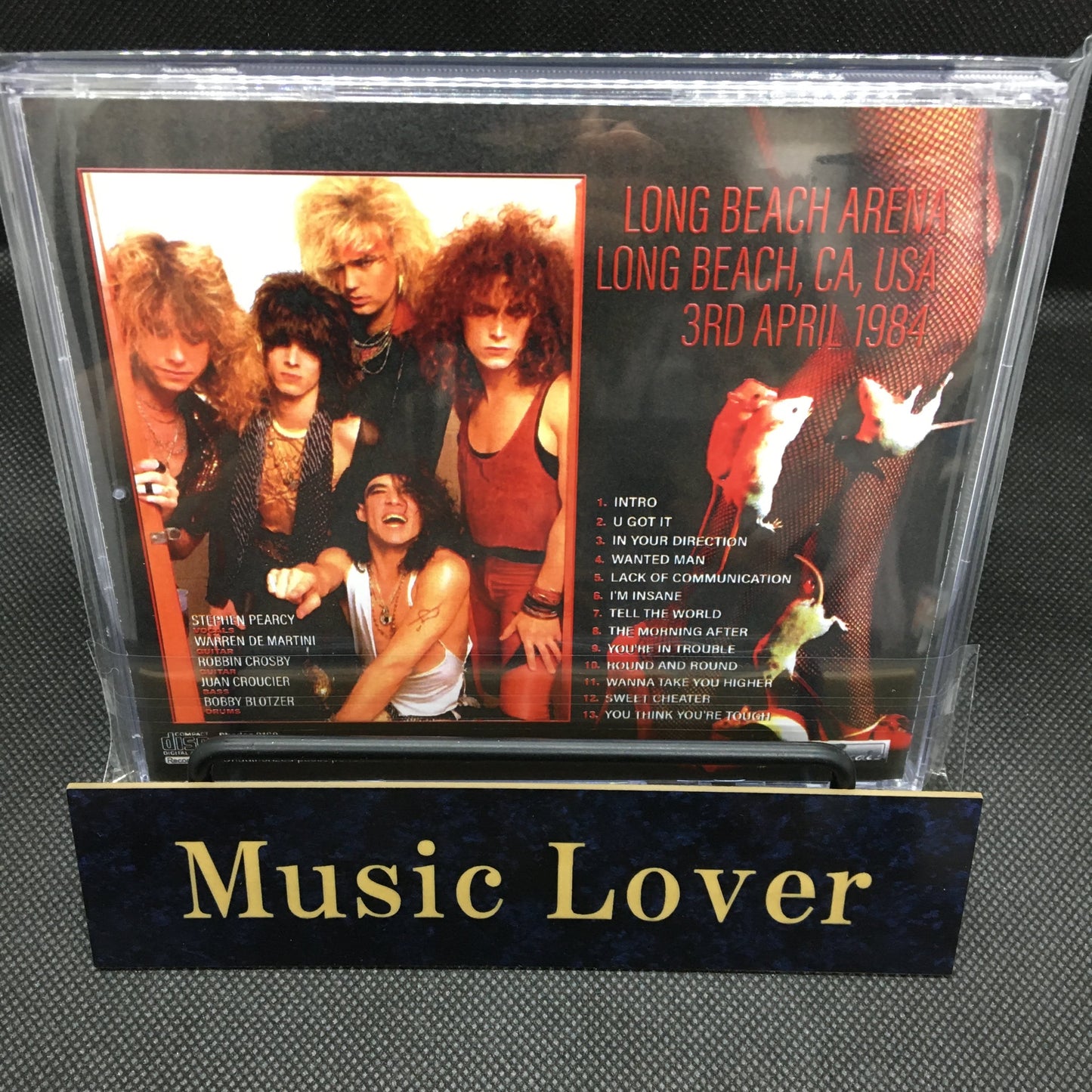 RATT / LONG BEACH ARENA 1984 (1 CD)