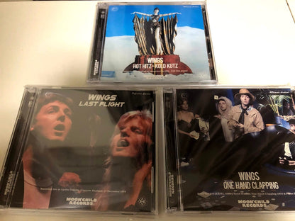 Wings Paul McCartney One Hand Clapping Last Flight Hot Hitz - Kold Kut Moonchild