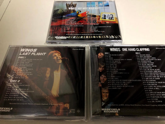 Wings Paul McCartney One Hand Clapping Last Flight Hot Hitz - Kold Kut Moonchild