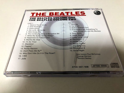 The Beatles Volume One & Volume Two White Album 2CD Stereo