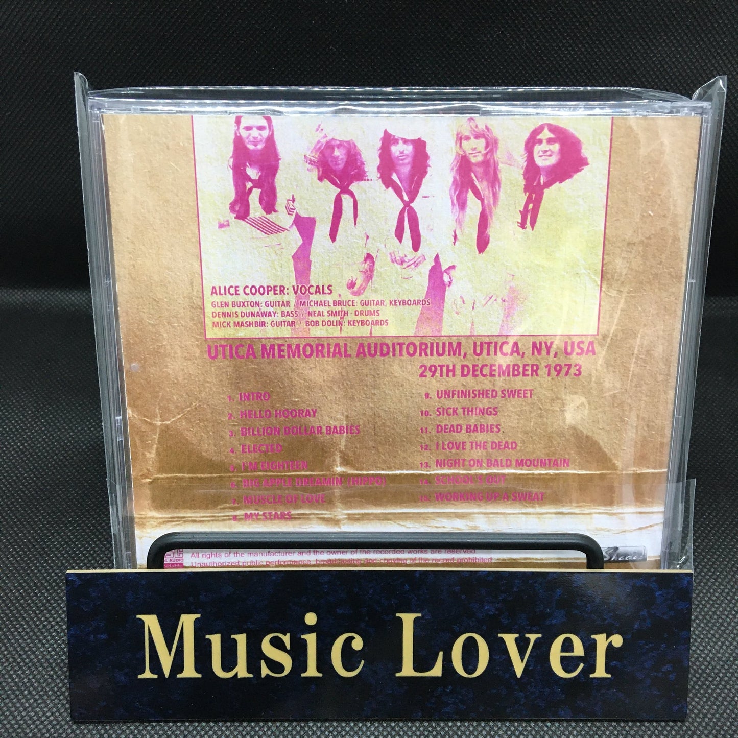 ALICE COOPER / UTICA 1973 (1CDR)