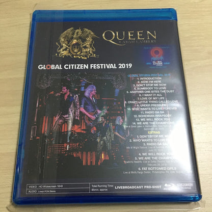 Queen + Adam Lambert / Global Citizen Festival 2019 Blu-ray 1BDR