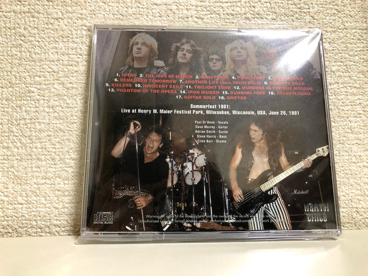 Iron Maiden Maiden America 1981 Definitive Remastered Edition CD 1 Disc