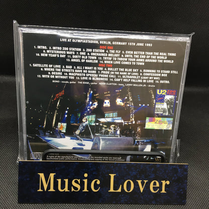 U2 / BERLIN 1993 (2CD)