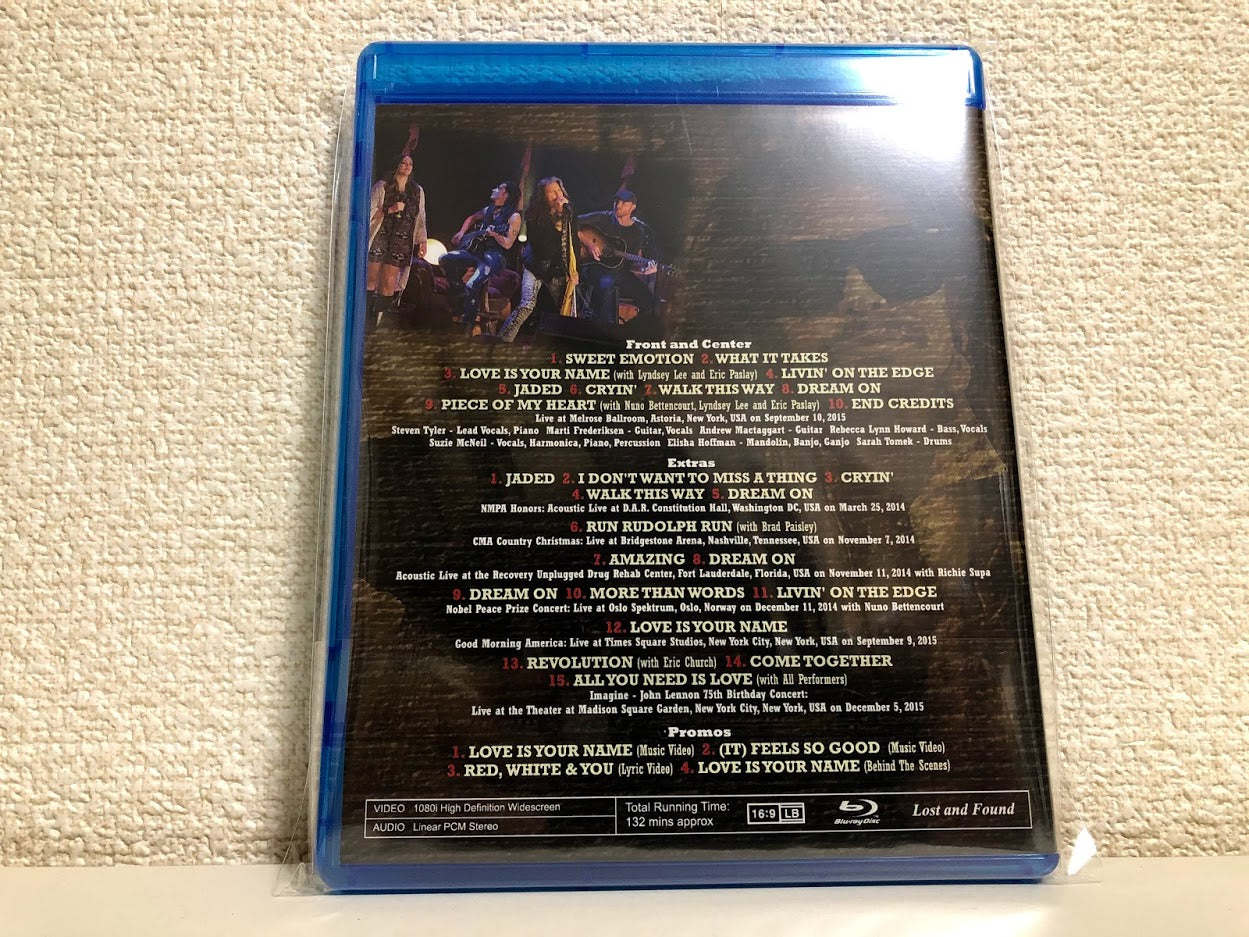 Aerosmith Steven Tyler Solo Works 2014 - 2015 Blu-ray 1BDR Pro-Shot Rare Archives