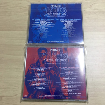 PRINCE 1986 A Year In The Studio First Season Second Season 4CD Set