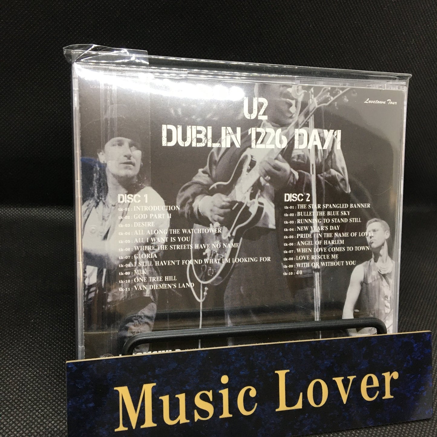 U2 / Dublin LOVE COMES TO TOWN TOUR 1989 4 Titles 8CD Set Soundboard Moonchild