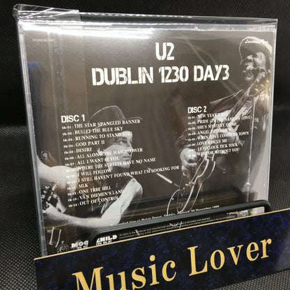 U2 / Dublin LOVE COMES TO TOWN TOUR 1989 4 Titles 8CD Set Soundboard Moonchild