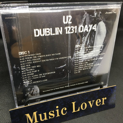 U2 / Dublin LOVE COMES TO TOWN TOUR 1989 4 Titles 8CD Set Soundboard Moonchild