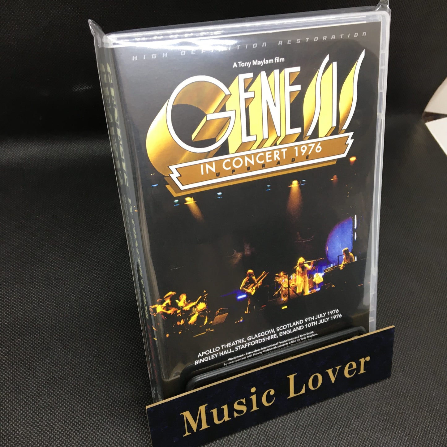 GENESIS / IN CONCERT 1976 UPGRADE PRO SHOT (1DVDR)