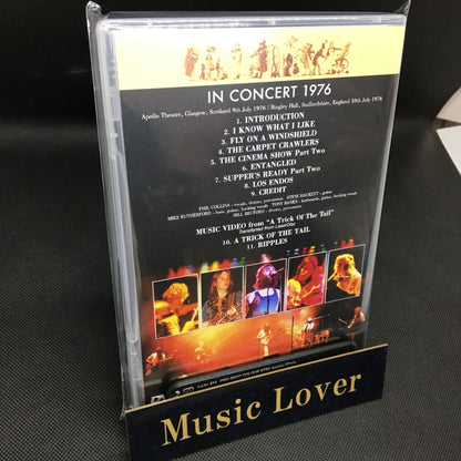 GENESIS / IN CONCERT 1976 UPGRADE PRO SHOT (1DVDR)