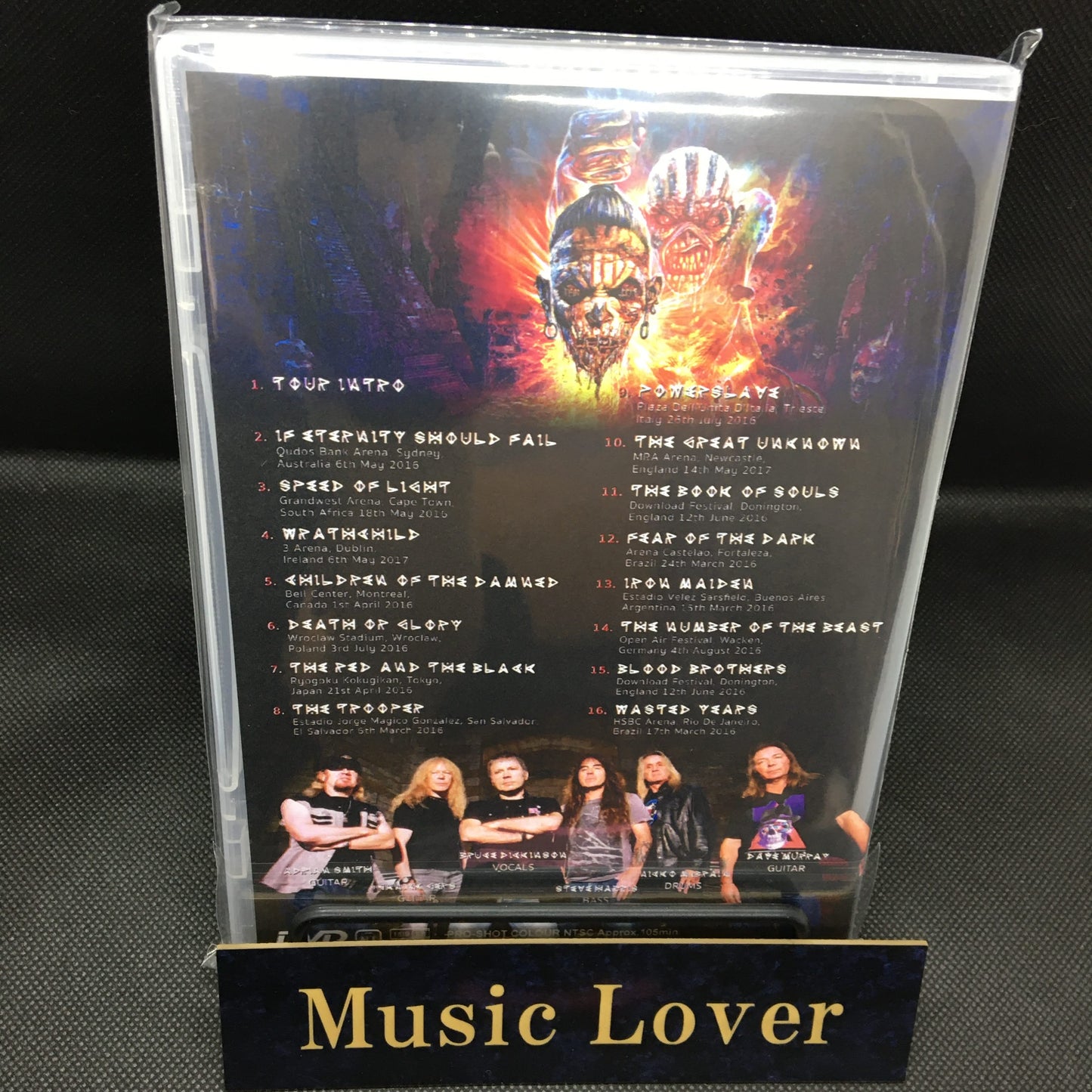 IRON MAIDEN / THE BOOK OF SOULS LIVE CHAPTER  PRO SHOT (1DVDR)