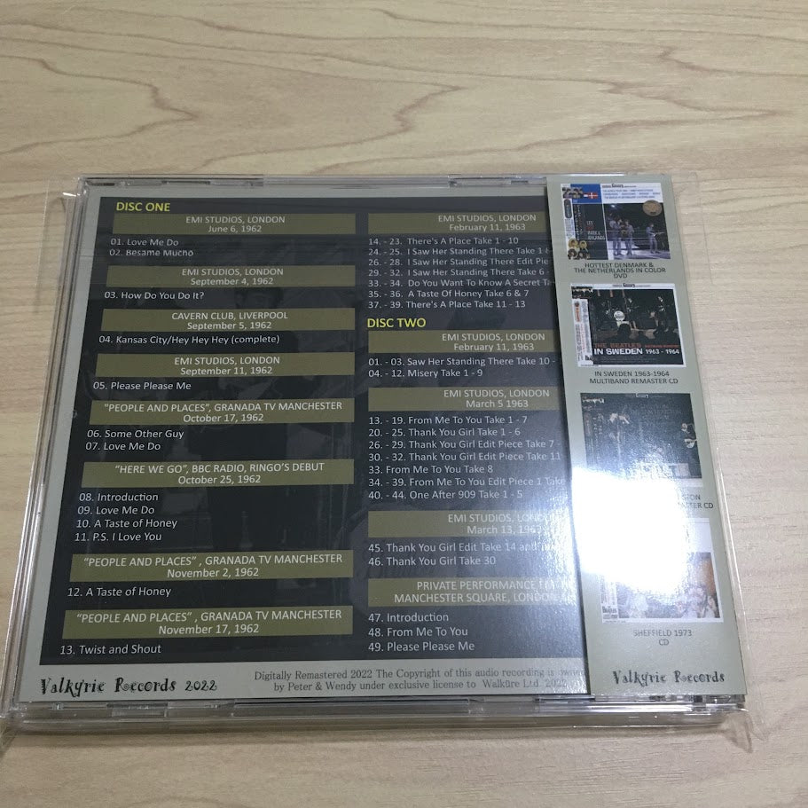 THE BEATLES / THE ROAD TO THE TOP 1962-1963 (2CD)