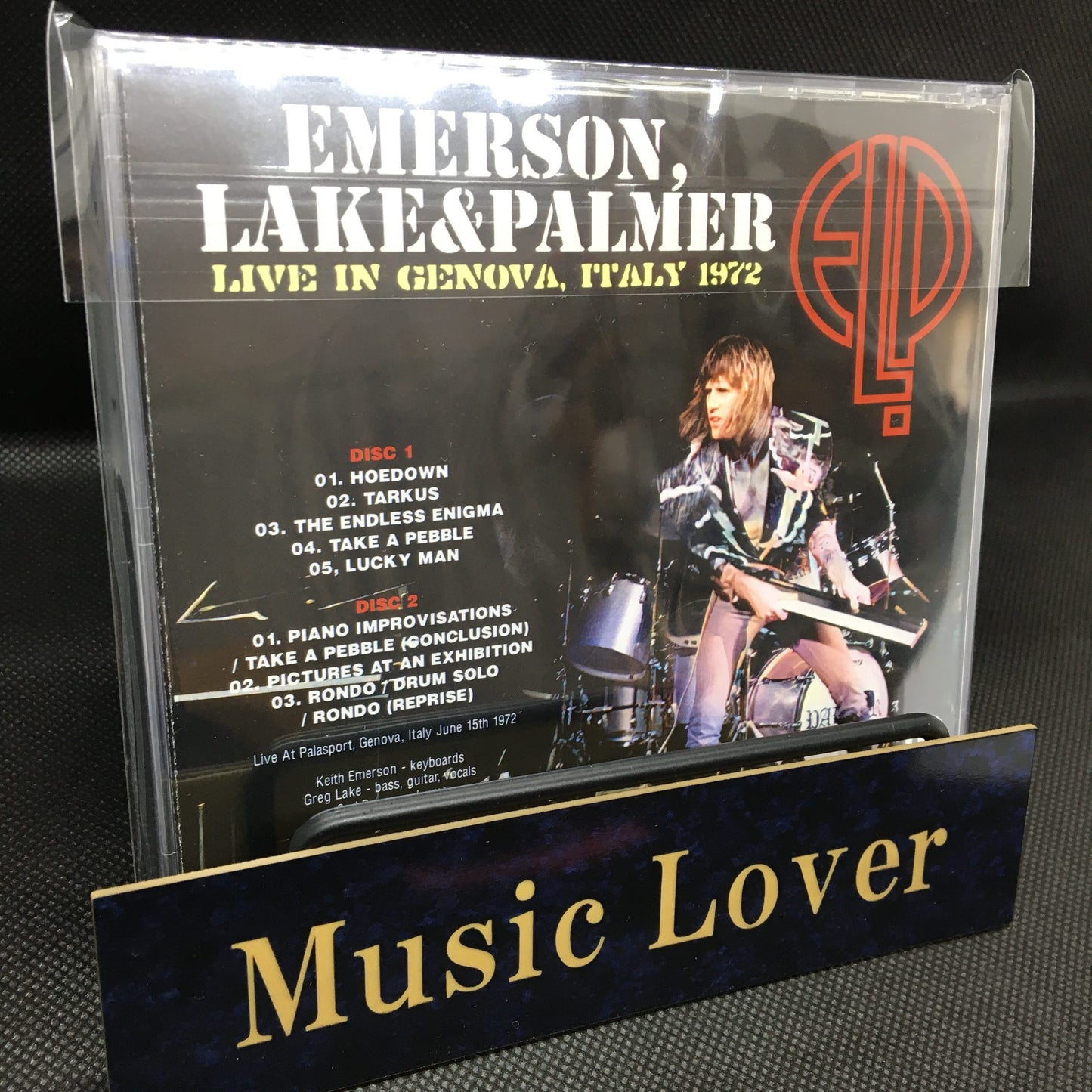 EMERSON, LAKE & PALMER / LIVE IN GENOVA, ITALY 1972 (2CDR)
