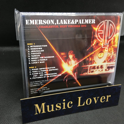 EMERSON, LAKE &amp; PALMER / CHARLESTON, VIRGINIA OCCIDENTALE 1973 (2CDR)