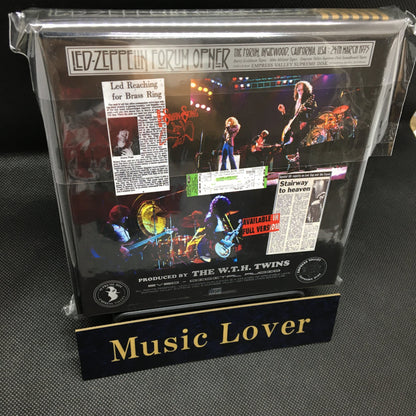 LED ZEPPELIN / FORUM OPENER SPECIAL BOX (12CD BOX) 1975 LA Forum 1st Night 4 ver. Pro Use Only Box Set!