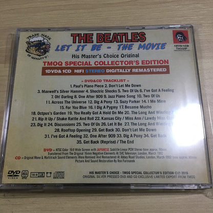 The Beatles Let It Be The Movie TMOQ Special His Master's Choice 1CD 1DVD