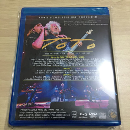 TOTO / BUDOKAN 2023 Japan Tour (1BDR+1DVDR+2CDR)