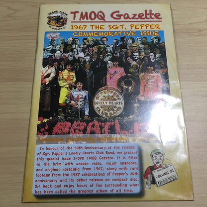 The Beatles 1976 The SGT. Pepper Commemorative Issue TMOQ Gazette 2DVD Booklet