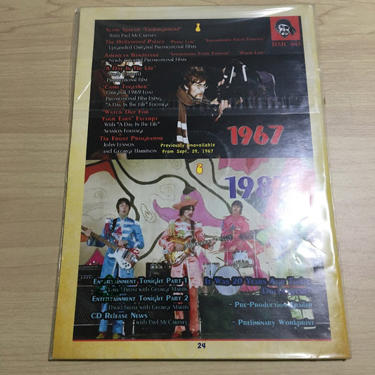 The Beatles 1976 The SGT. Pepper Commemorative Issue TMOQ Gazette 2DVD Booklet