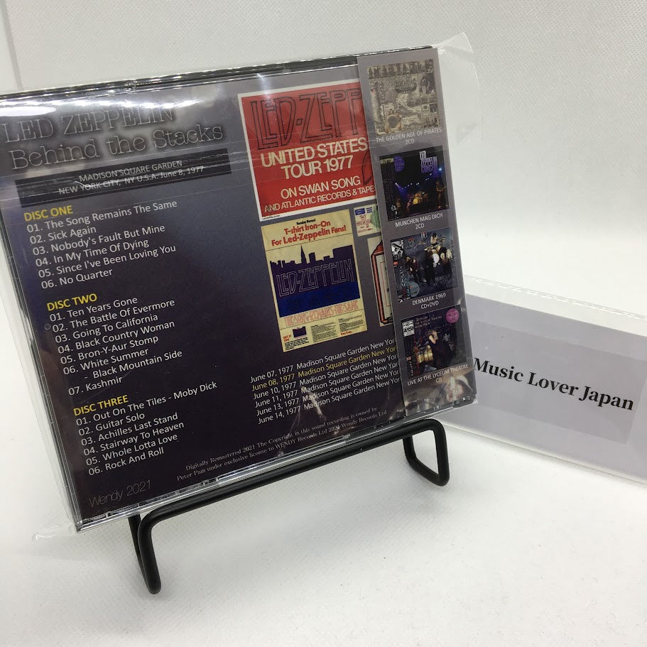 LED ZEPPELIN / BEHIND THE STACKS 1977 (3CD)